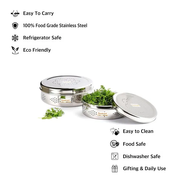 Pack_Of_2_Stainless_Steel_Hole_Puri_Dabba_With_Air_Ventilation,_Food_Storage_Containers,_Dhaniya,_Sprout_Maker,_Dryfruits,_Chocolate_(10X11)