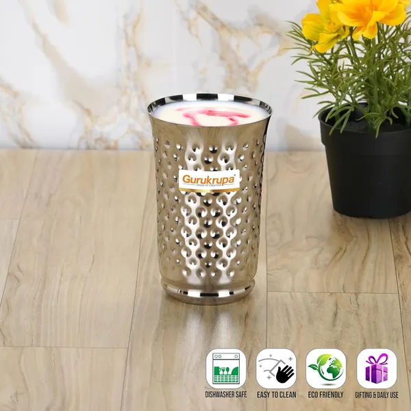 Stainless_Steel_Lassi_Glass_With_Diamond_Design_650_Ml_Silver_Tumbler_Heavy,_Durable_&_Rust-Free_Drinkware_For_Water,_Juice_&_Milk_Pack_Of_1_(DIAMOND_LASSI_GLASS)