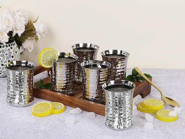 Pack_Of_6_Stainless_Steel_Mathar_Finish_Glass_Set_250_Ml_Water_&_Juice_Tumblers_Premium_Silver_Drinkware_Rust-Free,_Durable_&_Elegant_Steel_Glasses_For_Home,_Kitchen_&_Dining