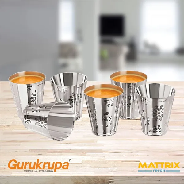 Pack_Of_6_Stainless_Steel_Designer_Glass_Drinking_Glass_For_Juice/Water/Lassi/Butter_Milk_Glass