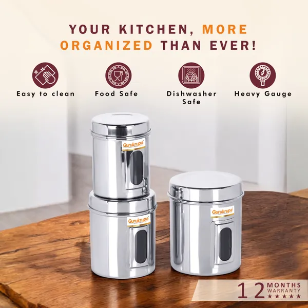 Stainless_Steel_Premium_Quality_Bailly_Ubha_Dabba-7X9_Inch_(3_Pcs_Set)