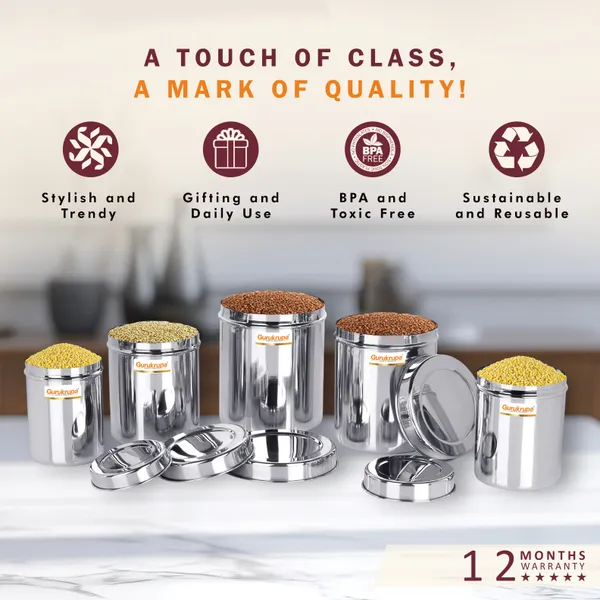 Stainless_Steel_Premium_Quality_Bailly_Ubha_Dabba-10X14_Inch_(5_Pcs_Set)