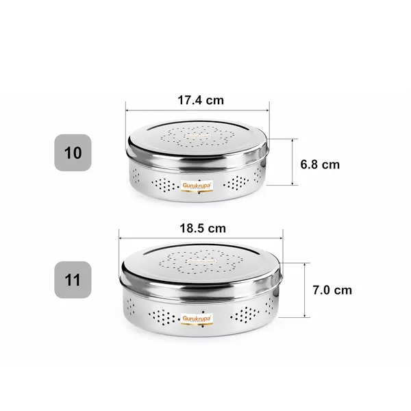 Pack_Of_2_Silver_Stainless_Steel_Ventilation_Box_Food_Safe-Storage_For_Leafy_Vegetable_Or_Spices_Or_Fruits_Hole_Puri_Dabba/Container-kothmir-10x11