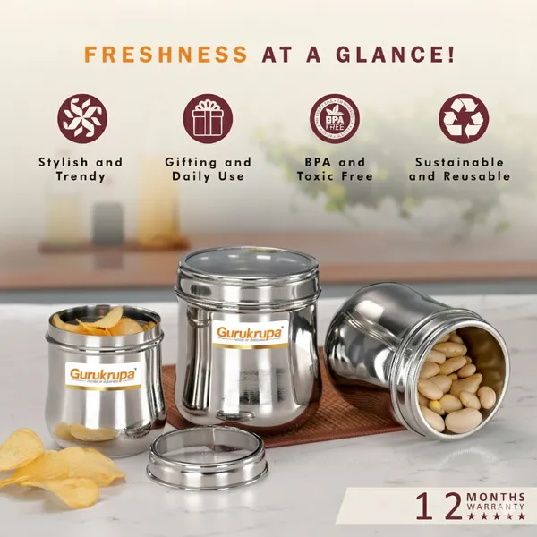 Silver_Top_See_Through_Bailly_Ubha_Dabba_3_Pcs_Set_-_7X9_-TST_PLAIN_BAILLY_UBHA_DABBA_-7X9