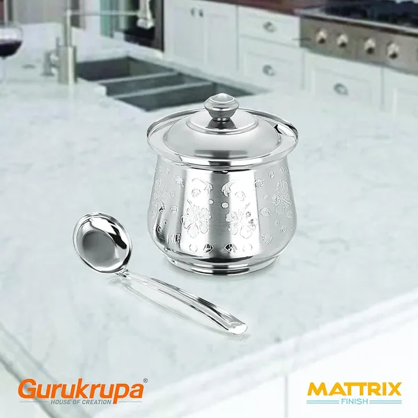 Stainless_Steel_Storage-For_Ghee/Oil_Designer_Ghee_Pot_Ghee_Pot