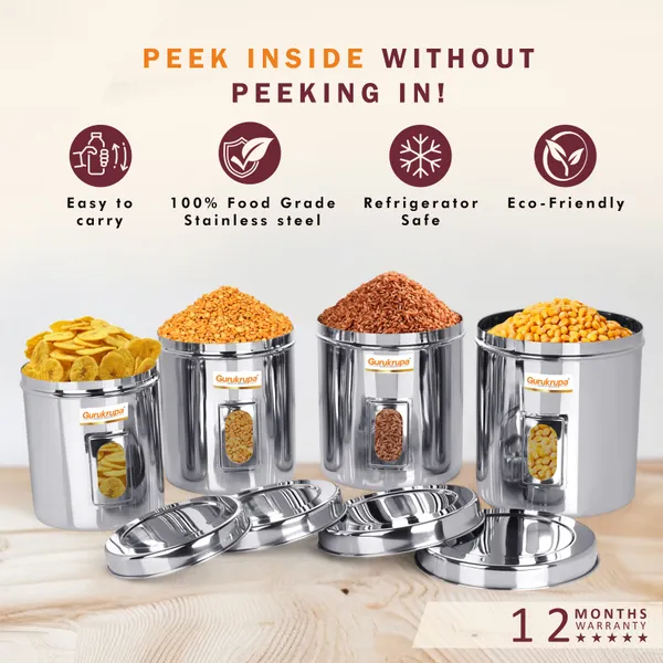 Stainless_Steel_Premium_Quality_Bailly_Ubha_Dabba-15X18_Inch_(4_Pcs_Set)