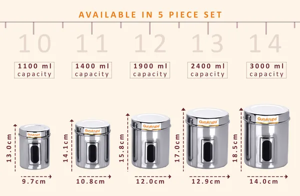 Stainless_Steel_Premium_Quality_Bailly_Ubha_Dabba-10X14_Inch_(4_Pcs_Set)