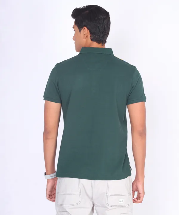 Equator_Golden_&_Runway_Bottle_Green_Classic_Premium_T-Shirt_For_Men