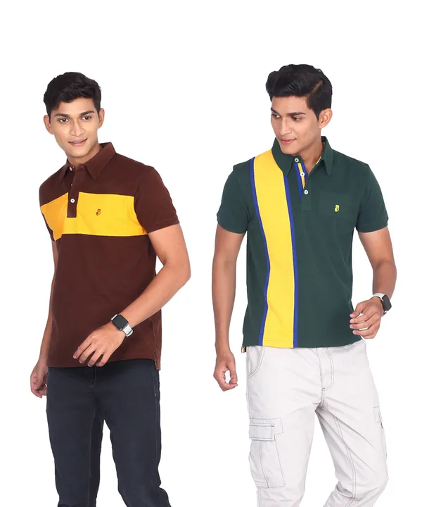 Equator_Golden_&_Runway_Bottle_Green_Classic_Premium_T-Shirt_For_Men