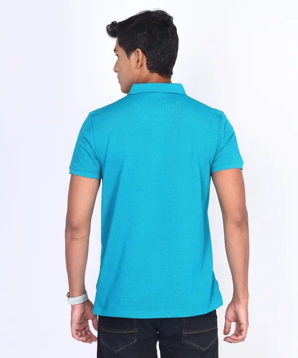 Blue_Regular_Fit_Polo_T-Shirt_For_Men