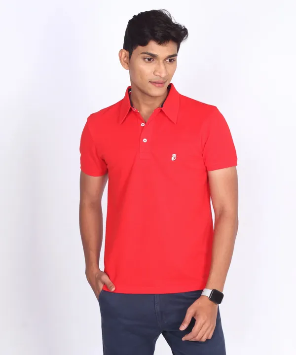 Red_Regular_Fit_Polo_T-Shirt_For_Men