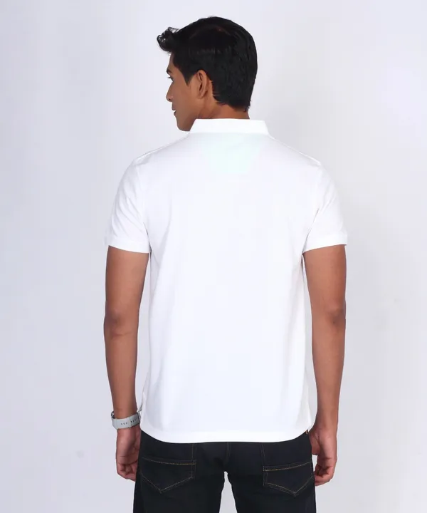 White_Regular_Fit_Polo_T-Shirt_For_Men