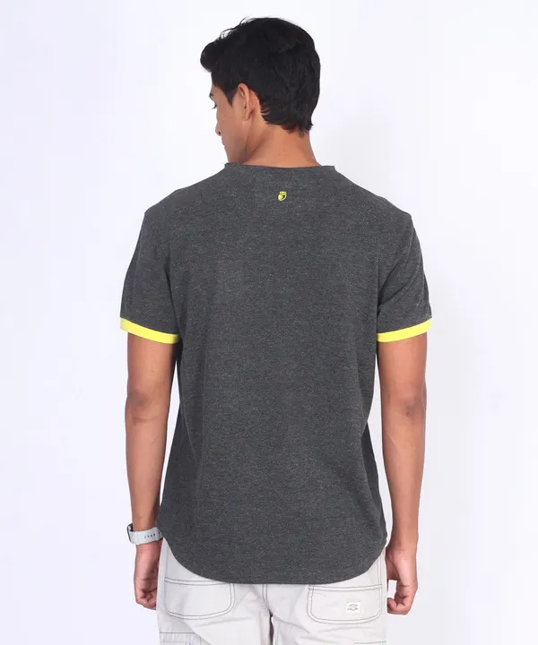 Grey_Round_Neck_Regular_Fit_T-Shirt_For_Men
