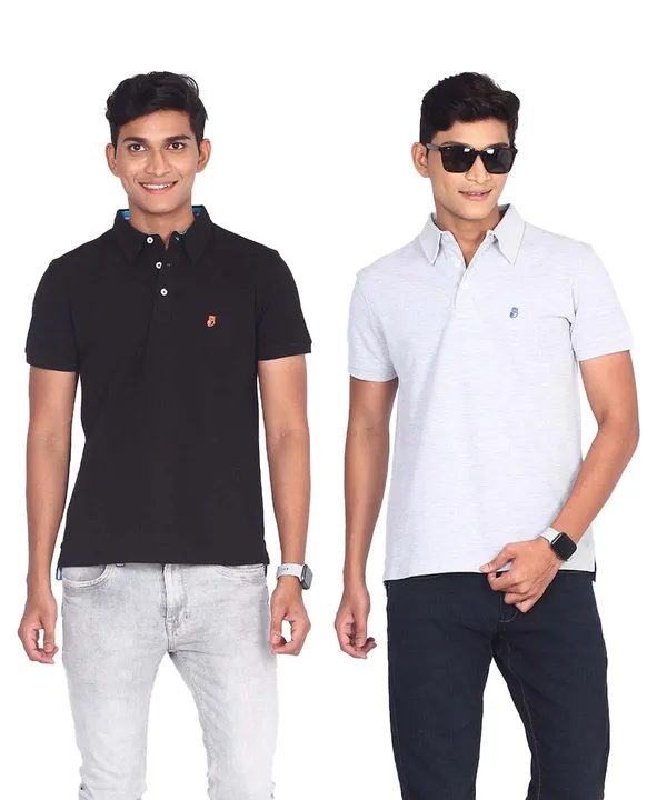 Grey_&_Black_Classic_Premium_T-Shirt_For_Men