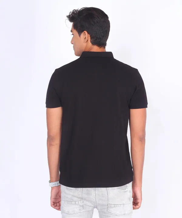 Black_Regular_Fit_Polo_T-Shirt_For_Men