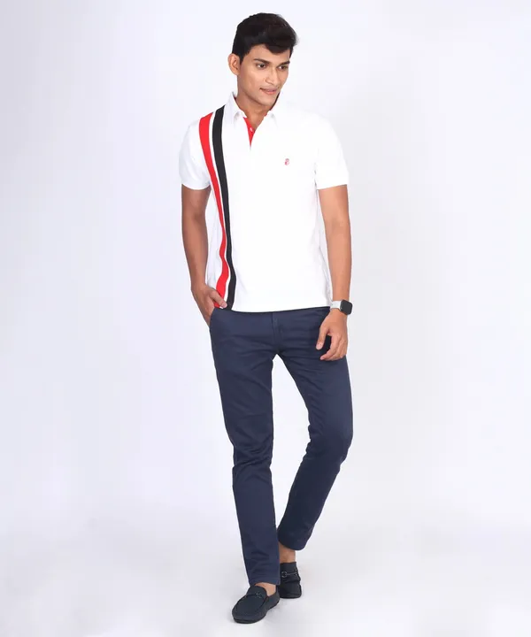White_Regular_Fit_Polo_T-Shirt_For_Men