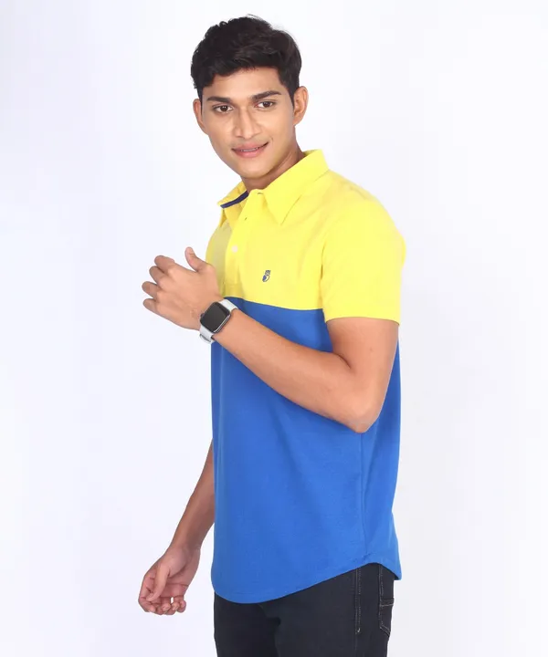 Blue_Regular_Fit_Polo_T-Shirt_For_Men