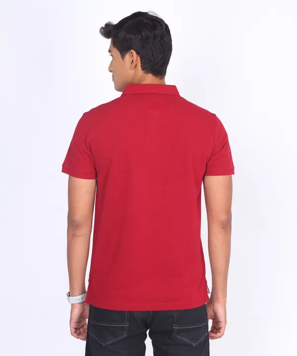 Golden_Topper_&_Maroon_Classic_Premium_T-Shirt_For_Men