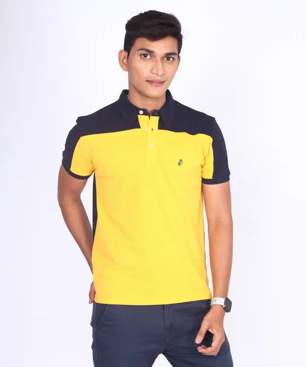 Golden_Topper_&_Maroon_Classic_Premium_T-Shirt_For_Men