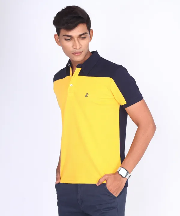 Golden_Topper_&_Maroon_Classic_Premium_T-Shirt_For_Men