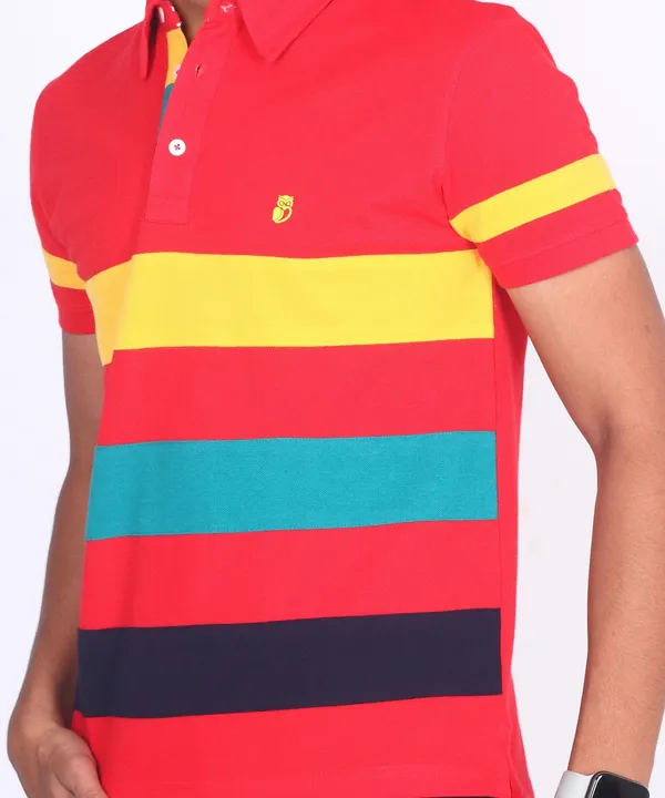 Red_Regular_Fit_Polo_T-Shirt_For_Men