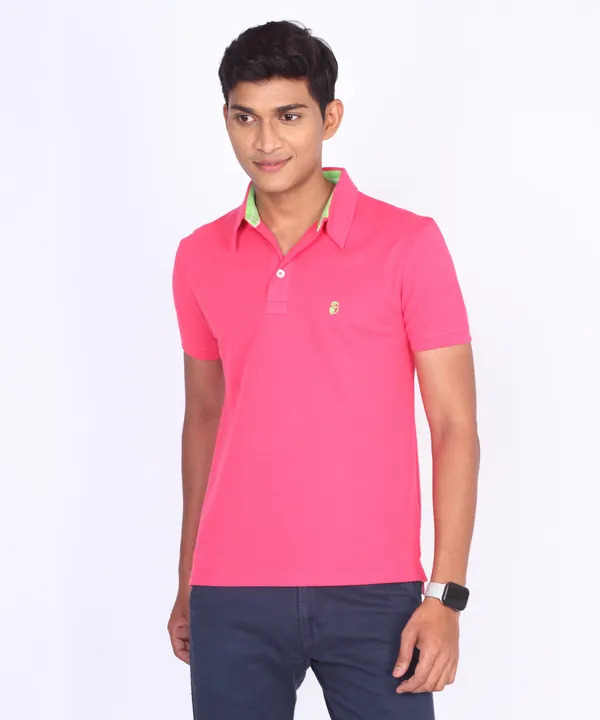 Blue_Side_Show,_Kiwi_&_Pink_Classic_Premium_T-Shirt_For_Men