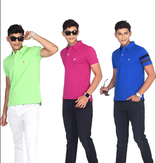 Blue_Side_Show,_Kiwi_&_Pink_Classic_Premium_T-Shirt_For_Men