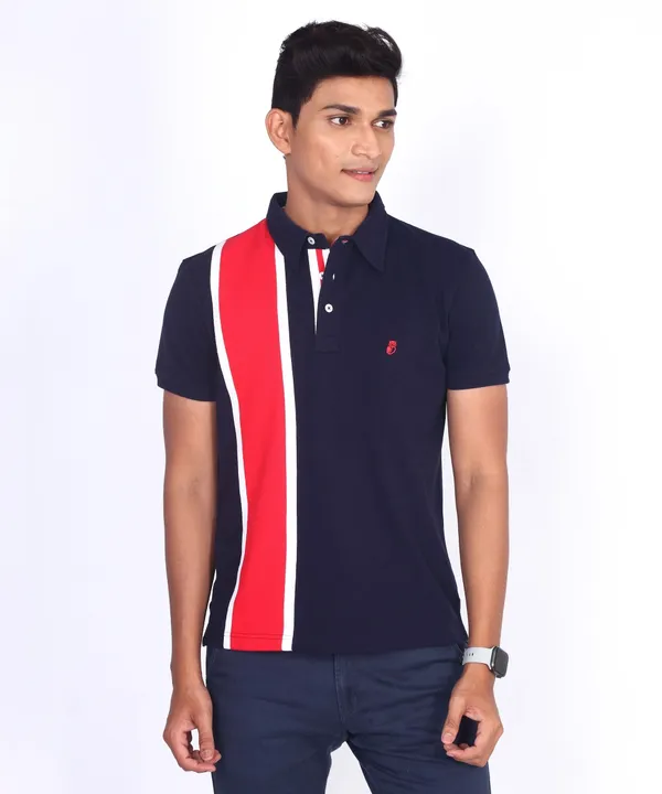 Navy_Blue_Regular_Fit_Polo_T-Shirt_For_Men