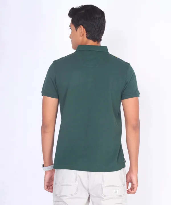 Green_Regular_Fit_Polo_T-Shirt_For_Men