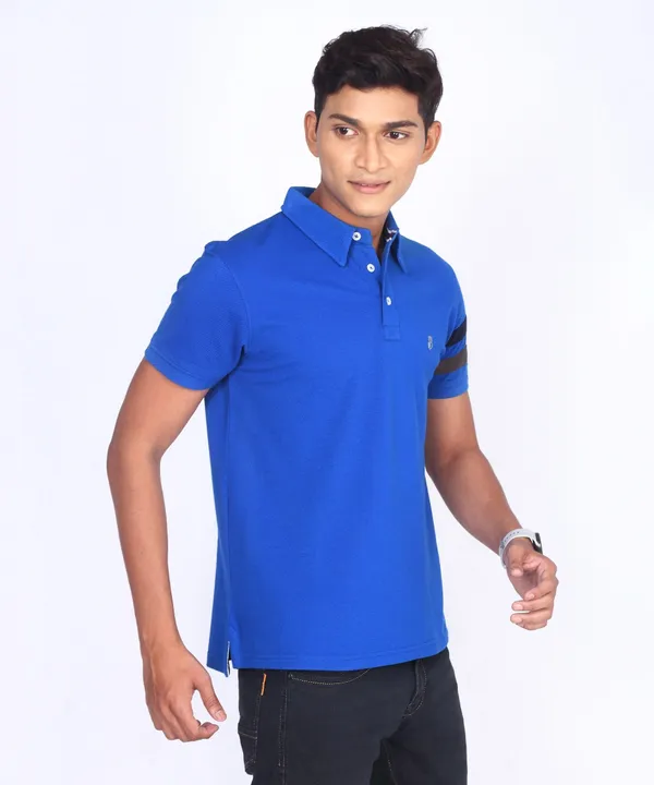 Blue_Regular_Fit_Polo_T-Shirt_For_Men
