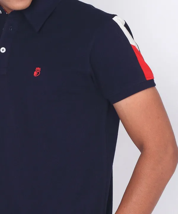 Navy_&_Red_&_White_Regular_Fit_Polo_T-Shirt_For_Men