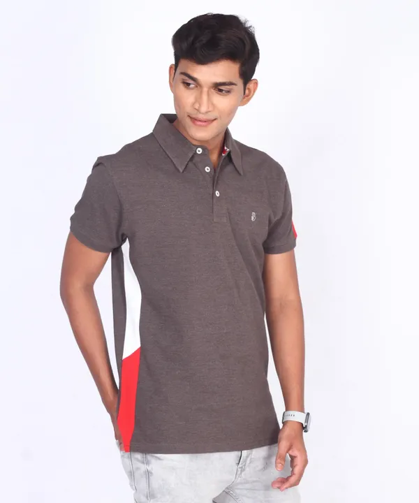Charcoal_Regular_Fit_Polo_T-Shirt_For_Men