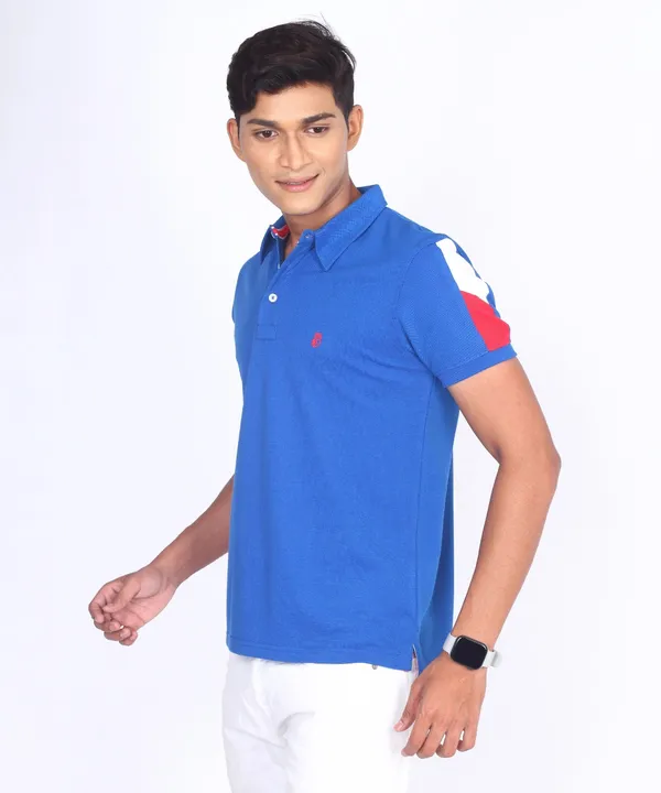 Blue_Regular_Fit_Polo_T-Shirt_For_Men