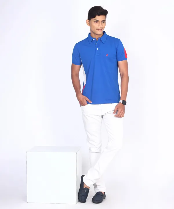 Blue_Regular_Fit_Polo_T-Shirt_For_Men