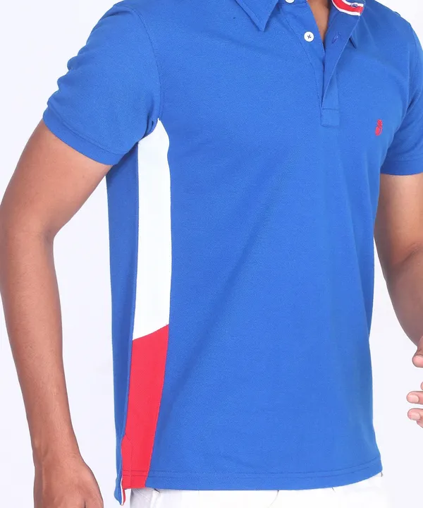 Blue_Regular_Fit_Polo_T-Shirt_For_Men