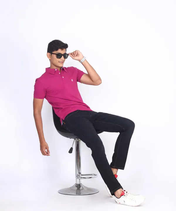 Blue_&_Pink_Classic_Premium_T-Shirt_For_Men