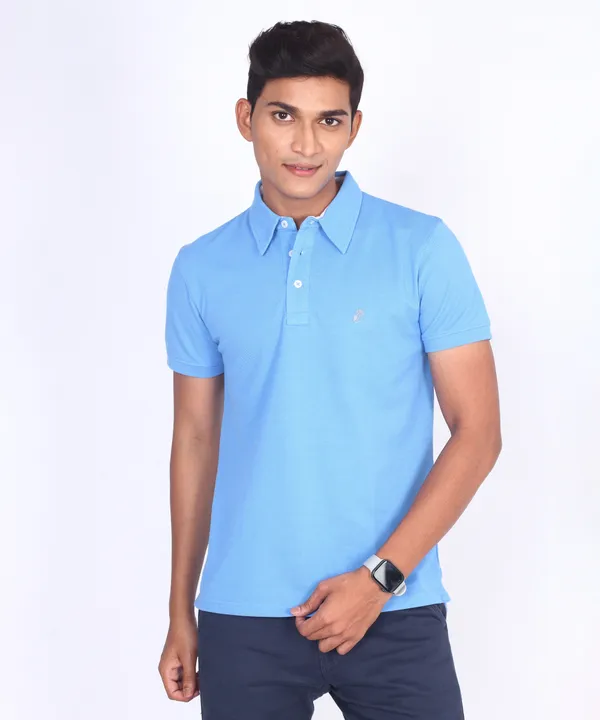 Sky_Blue_&_Black_Classic_Premium_T-Shirt_For_Men