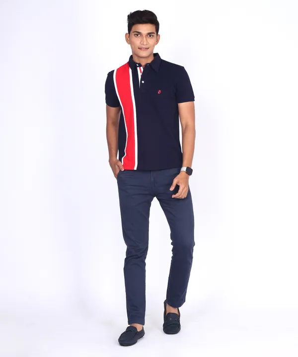 Grey_&_Navy_Blue_&_Red_Classic_Premium_T-Shirt_For_Men
