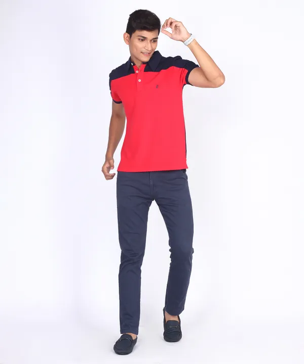 Grey_&_Navy_Blue_&_Red_Classic_Premium_T-Shirt_For_Men