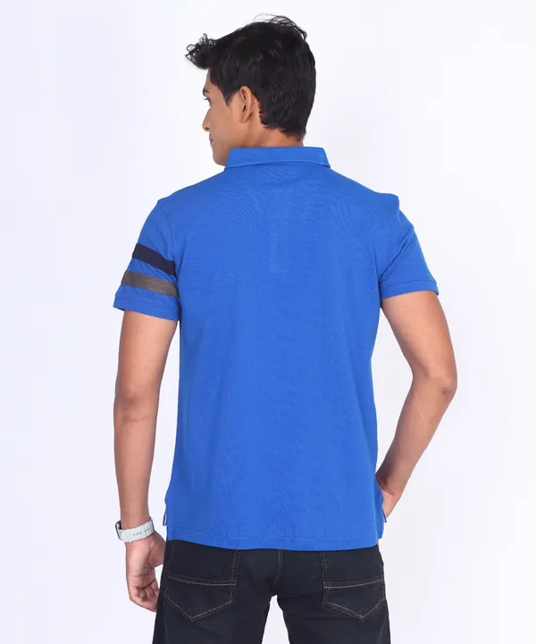Maroon_&__Blue_Side_Show_Classic_Premium_T-Shirt_For_Men