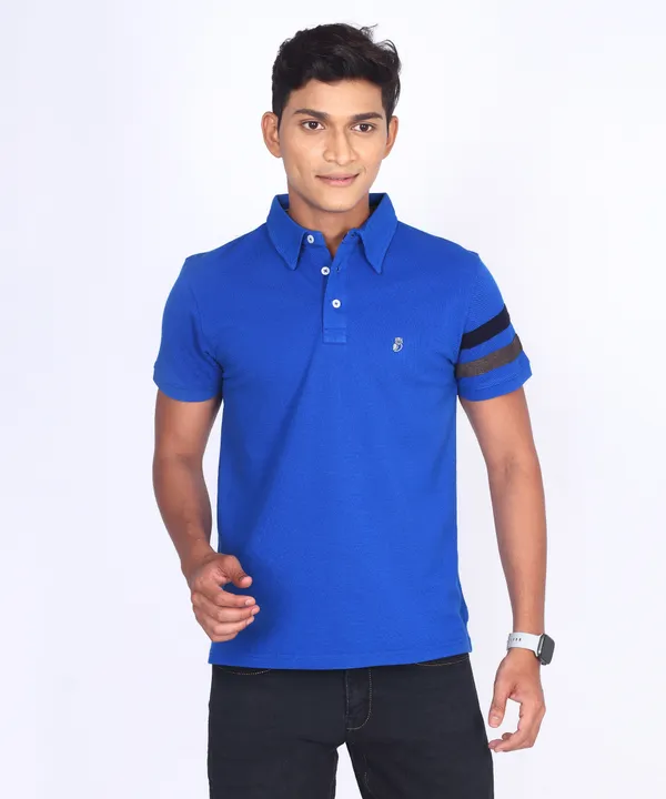 Maroon_&__Blue_Side_Show_Classic_Premium_T-Shirt_For_Men