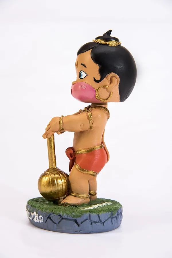 Little_Hanuman_Bobblehead_Handmade_Polystone_Cartoon_Figurine