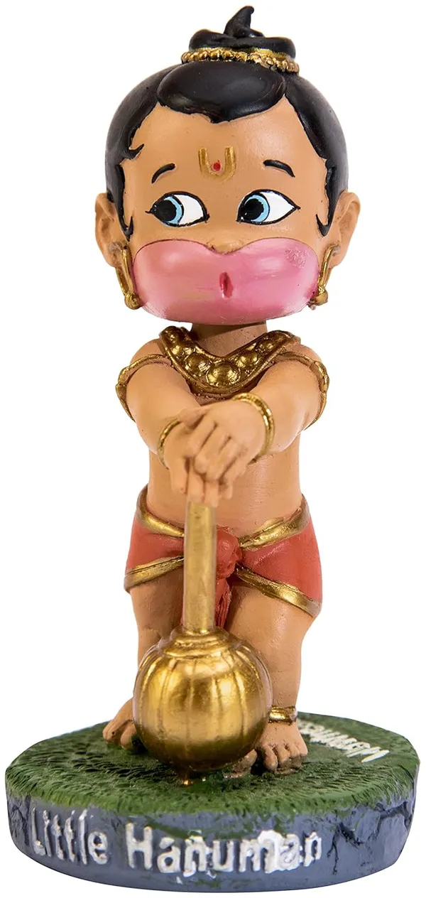 Little_Hanuman_Bobblehead_Handmade_Polystone_Cartoon_Figurine