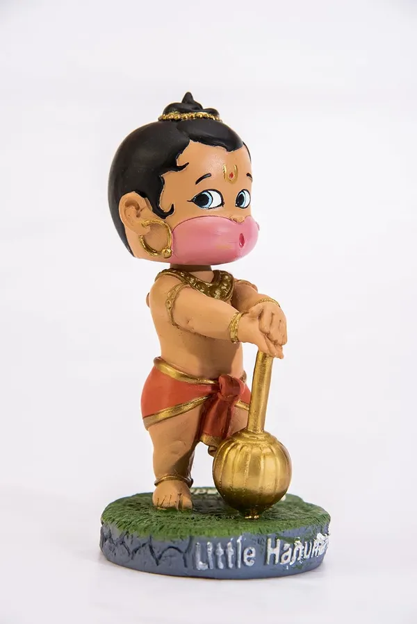 Little_Hanuman_Bobblehead_Handmade_Polystone_Cartoon_Figurine