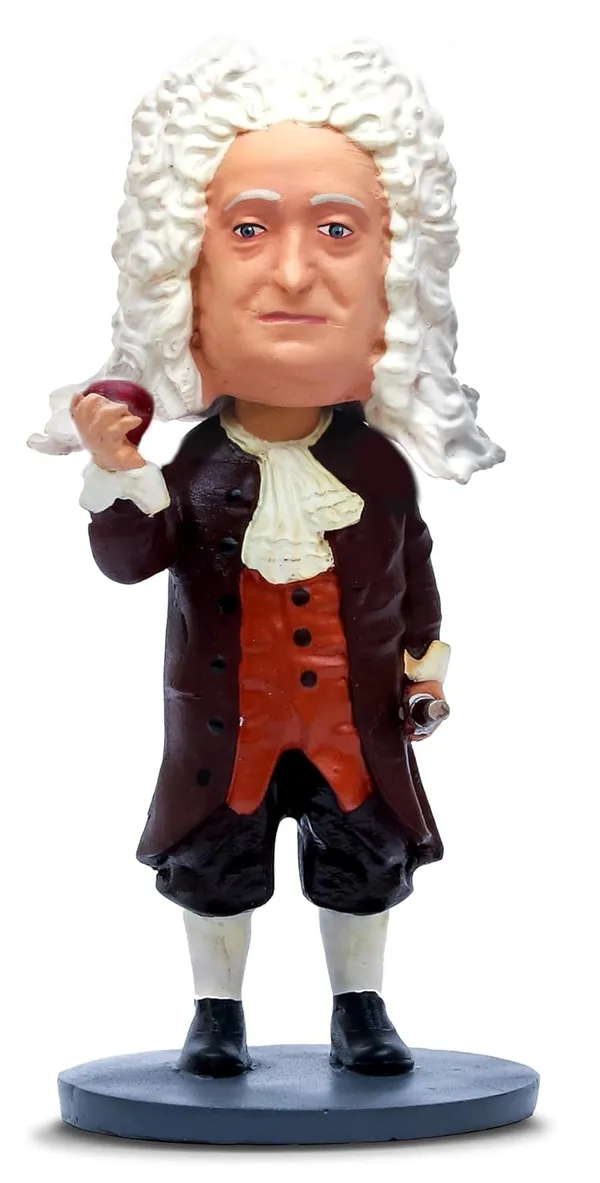 Isaac_Newton_Bobblehead_Handmade_Stone_Cartoon_Figurine