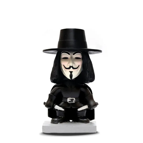 V_For_Vendetta_Bobblehead_Handmade_Polystone_Cartoon_Figurine
