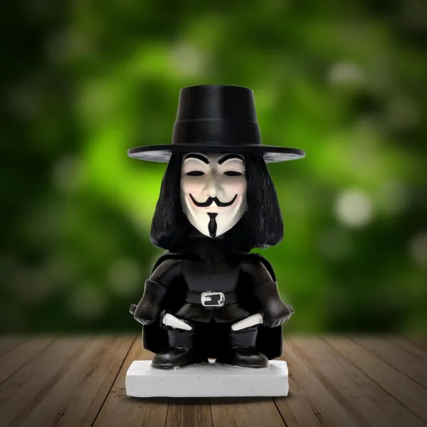 V_For_Vendetta_Bobblehead_Handmade_Polystone_Cartoon_Figurine