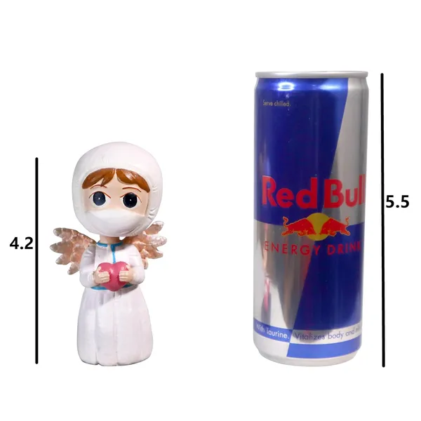 Corona_Female_Angel_Doctor_Bobblehead_Handmade_Stone_Cartoon_Figurine
