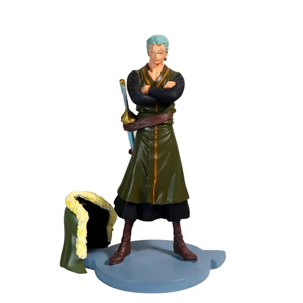 Zoro_1/10_Scale_Sword_Hand_Painted_Collectible_Stone_Cartoon_Figurine