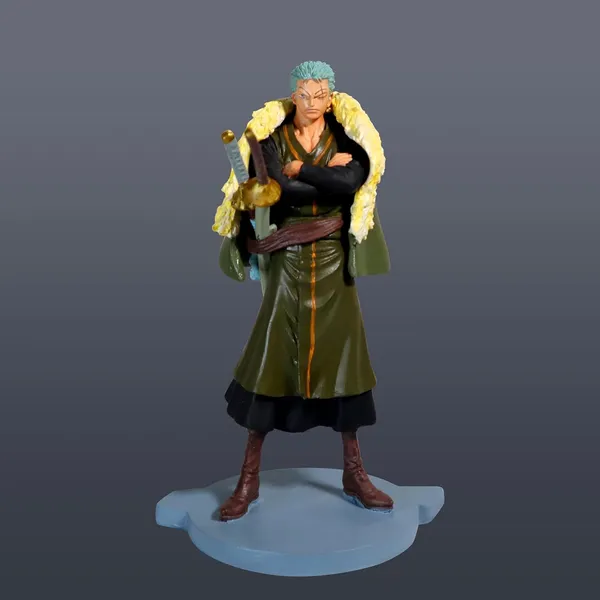 Zoro_1/10_Scale_Sword_Hand_Painted_Collectible_Stone_Cartoon_Figurine
